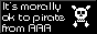 It's morally correct to pirate